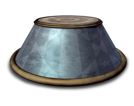 Circus Stand Stage 库存插图