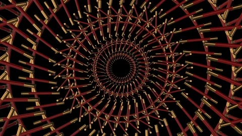 Circus Sticks Motion Background Video stock 98585476