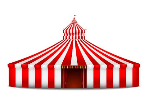 Circus tent Stock Illustration