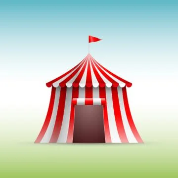 Circus Tent Stock Illustration