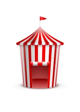 Circus Tent Ilustración de archivo