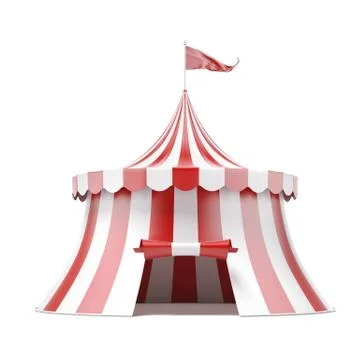 Circus tent Stock Illustration