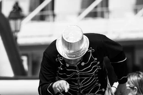 Circus waders show representation Stock Photos