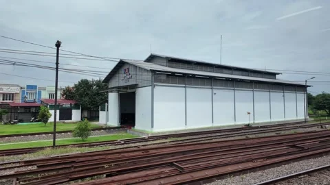 CIREBON, JAVA, INDONESIA - MARCH 6, 2026: Train ride through landscapes on .. 스톡 동영상 337190750
