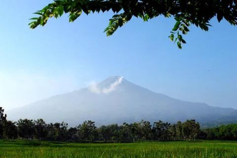 Ciremai mountain Stock Photos