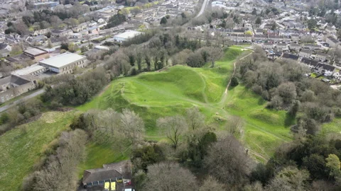 Cirencester Amphitheatre Stock Footage 185097472