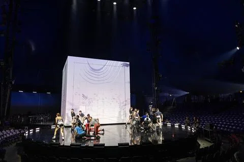 Cirque du Soleil ECHO show in South Florida, Hallandale Beach, USA - 20 Feb 2024 Stock Photos