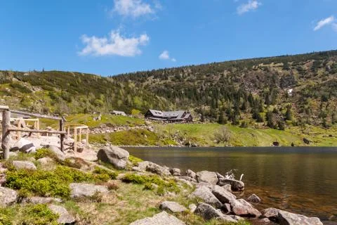 Cirque of the Small Pond Stock Photos