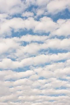 Cirrocumulus clouds in the sky Stock Photos