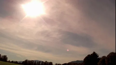 Cirrostratus Halo Stock Footage 145046028