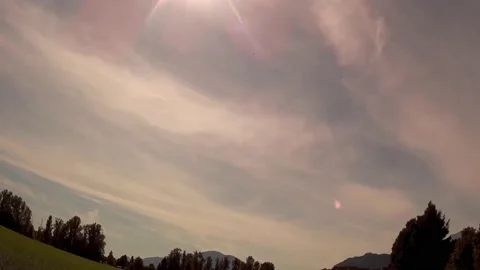 Cirrostratus Halo  Stock Footage 145046088