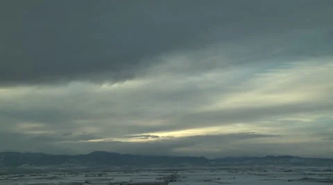 Cirrus Above Stock Footage 54745202