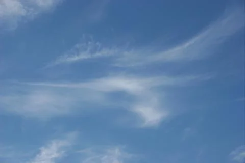 Cirrus clouds Stock Photos