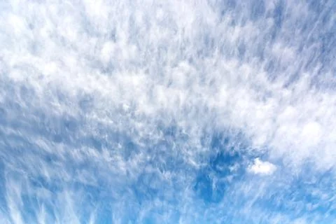 Cirrus clouds. Stock Photos