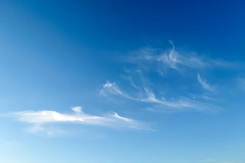 Cirrus clouds Stock Photos