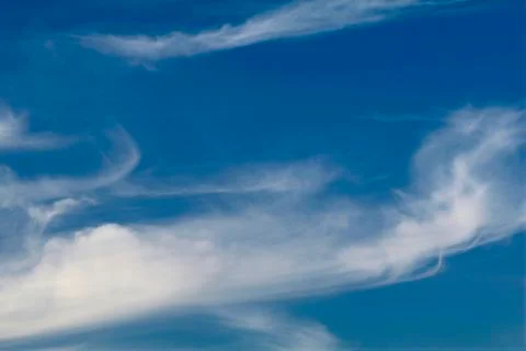 Cirrus clouds Stock Photos