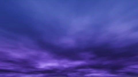 Cirrus Dusk Clouds Stock Footage 809049
