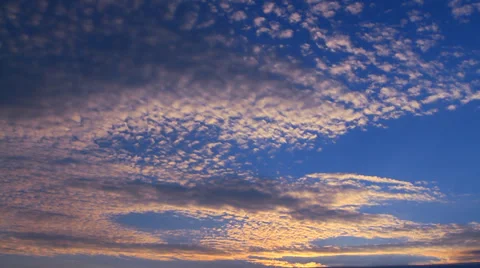 Cirrus pieces Stock Footage 30300269