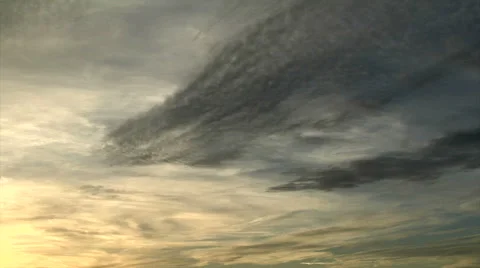 Cirrus at Sunset 스톡 동영상 54759618