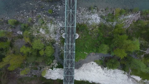 Cismon rail bridge 스톡 동영상 152487336