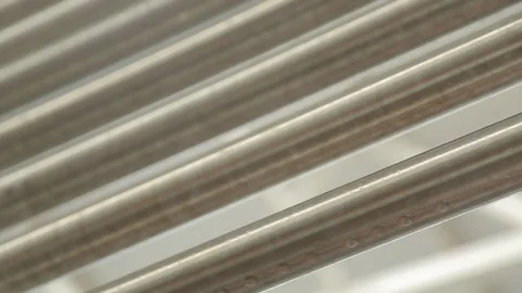 Cisterns for milk, Automatic plants at the ice cream plant Stock Footage 74505022