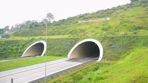 Cisumdawu Twin Tunnel, West Java, Indonesia. 動画素材 292864392
