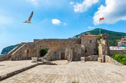 Citadel in Budva Foto stock