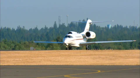 Citation 10 Taxi Stock Footage 30802458