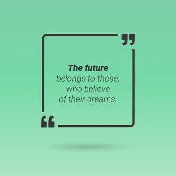 Citation text box Stock Illustration