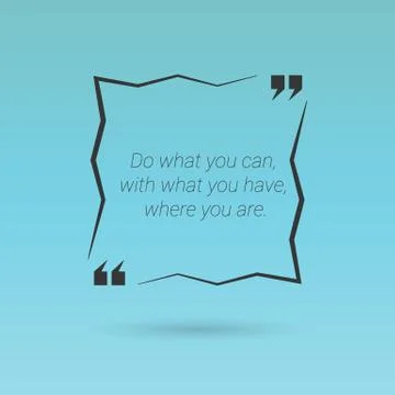 Citation text box Stock Illustration