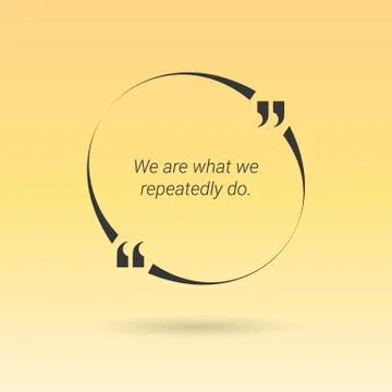 Citation text box Stock Illustration