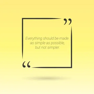 Citation text box Stock Illustration