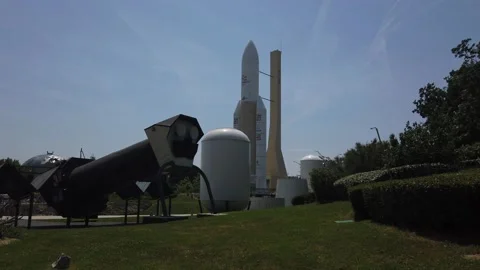 The Cité de l'espace  in Toulouse Stock Footage 202252216