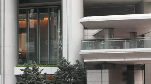 Citi Bank Plaza, Hong Kong business Stock Footage 59559730