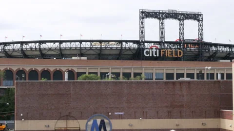  citi field  NY mets baseball stadium  Stock Footage
