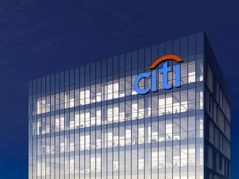 Citi Ilustração Stock
