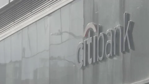 Citibank Sign 4K Stock Footage 148178331