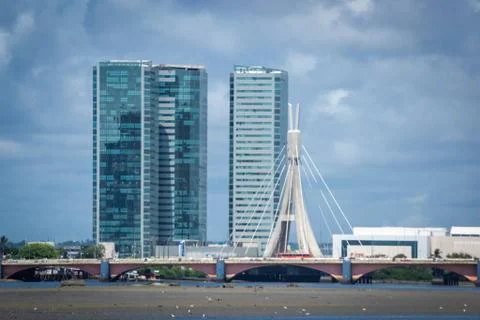 Cities of Brazil - Recife, Pernambuco state Stock Photos