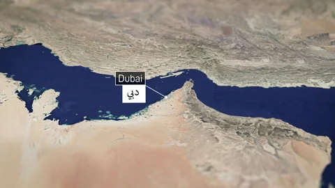 Cities of The Middle East - Dubai Stock Footage 294190230