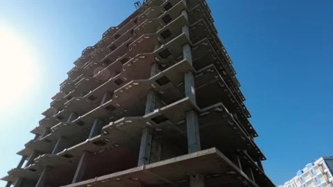 Cities under construction in Siberia Stock Footage 151968177