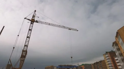 Cities under construction in Siberia Stock Footage 151968597