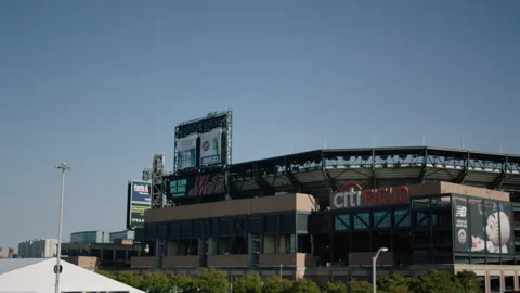 Citifield Stadium Stock Footage 141617357
