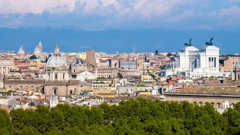 Citiscape of Rome Stock Photos