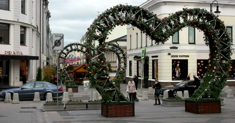 Citizens on a scooter Stock Footage 68055607
