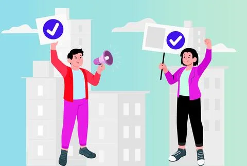 Citizenship Concept Illustration Illustrazione stock