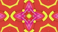 Citrine and tangelo kaleidoscope background, loop HD HD Footage