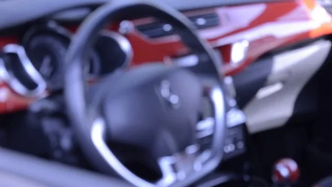 Citroen DS3 interior 스톡 동영상 84091419