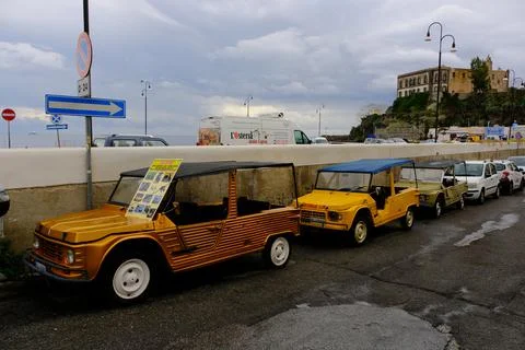 Citröen Mèhari in Lipari 写真素材