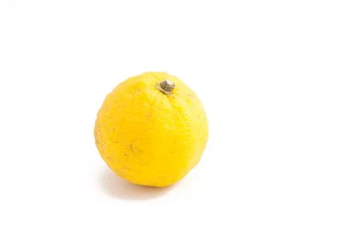 Citron fruit also known as a Yuzu in Japanese Stock Photos