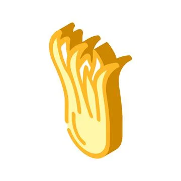 Citron fruit isometric icon vector illustration Stock Illustration